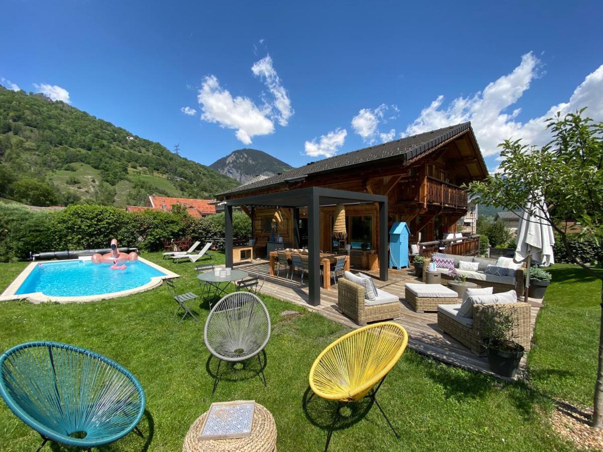 Grand Chalet A La Montagne Bourg-Saint-Maurice Eksteriør billede
