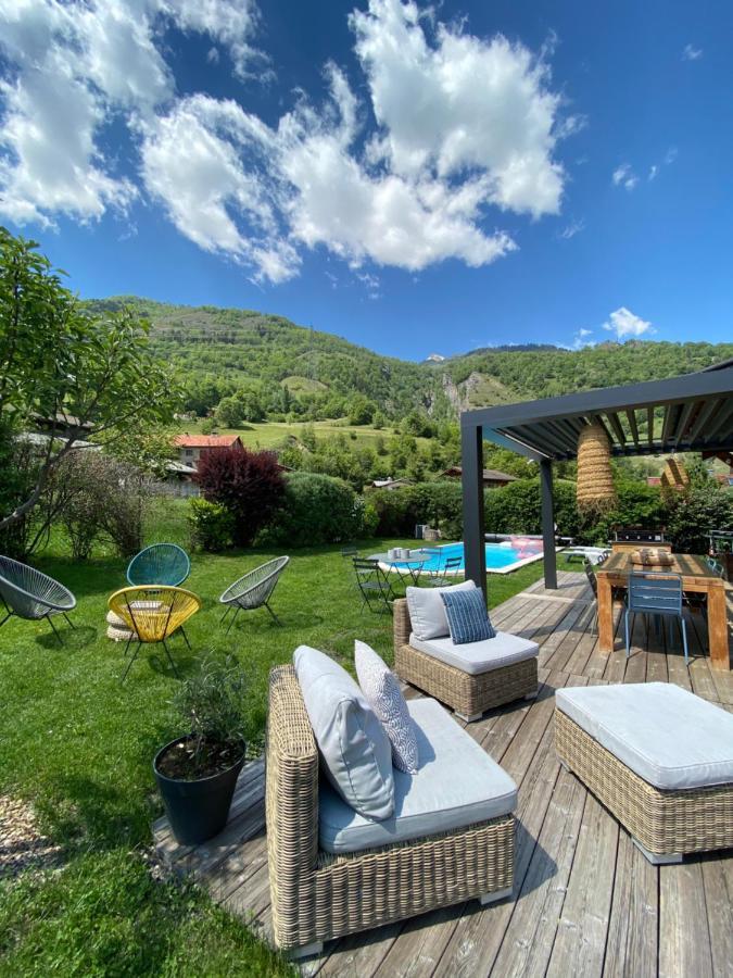 Grand Chalet A La Montagne Bourg-Saint-Maurice Eksteriør billede