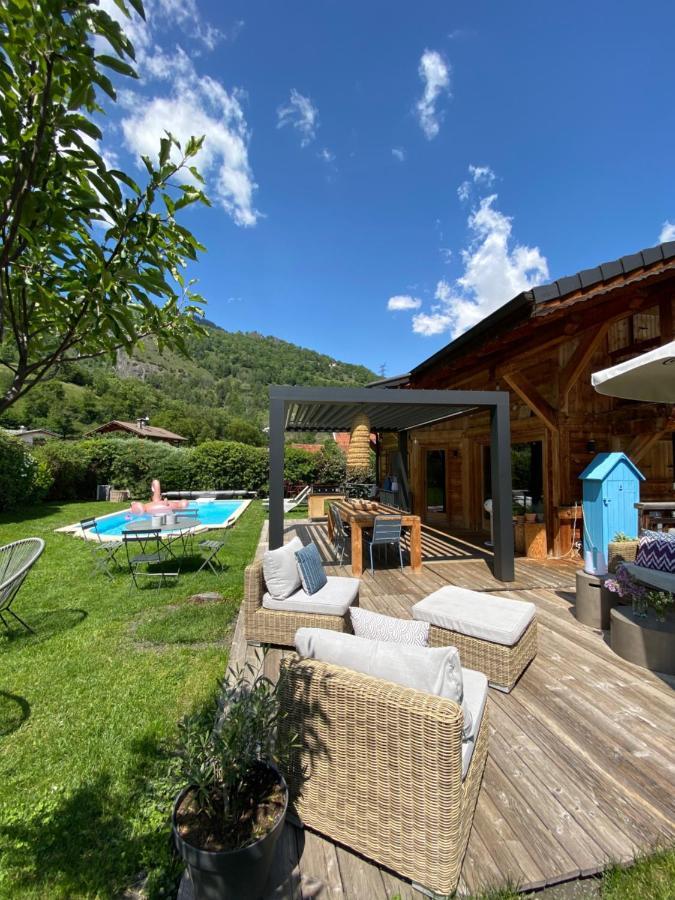 Grand Chalet A La Montagne Bourg-Saint-Maurice Eksteriør billede
