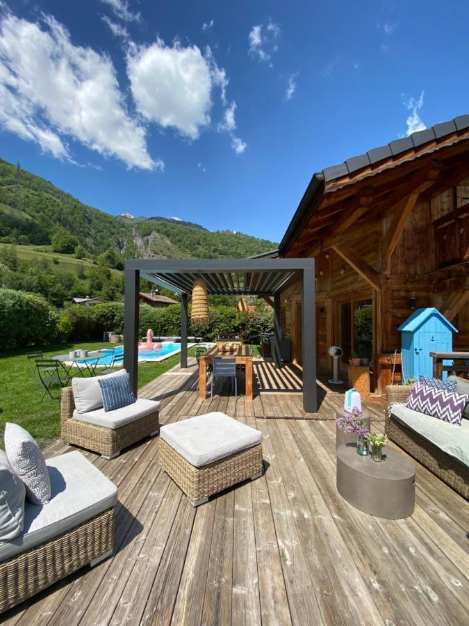 Grand Chalet A La Montagne Bourg-Saint-Maurice Eksteriør billede
