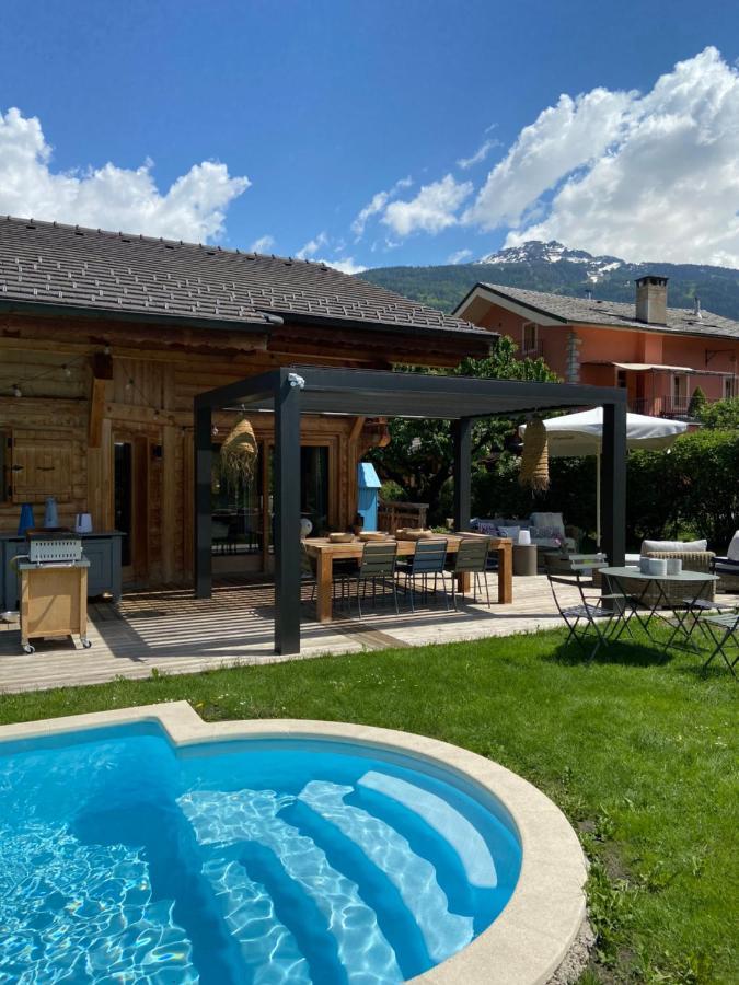 Grand Chalet A La Montagne Bourg-Saint-Maurice Eksteriør billede