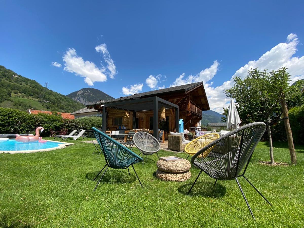 Grand Chalet A La Montagne Bourg-Saint-Maurice Eksteriør billede