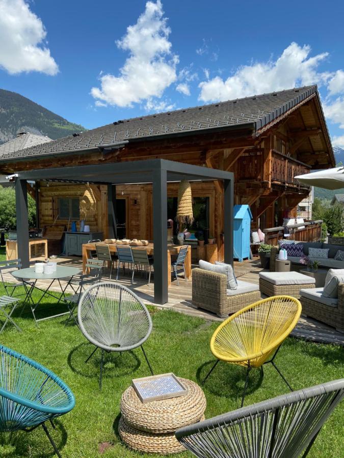 Grand Chalet A La Montagne Bourg-Saint-Maurice Eksteriør billede