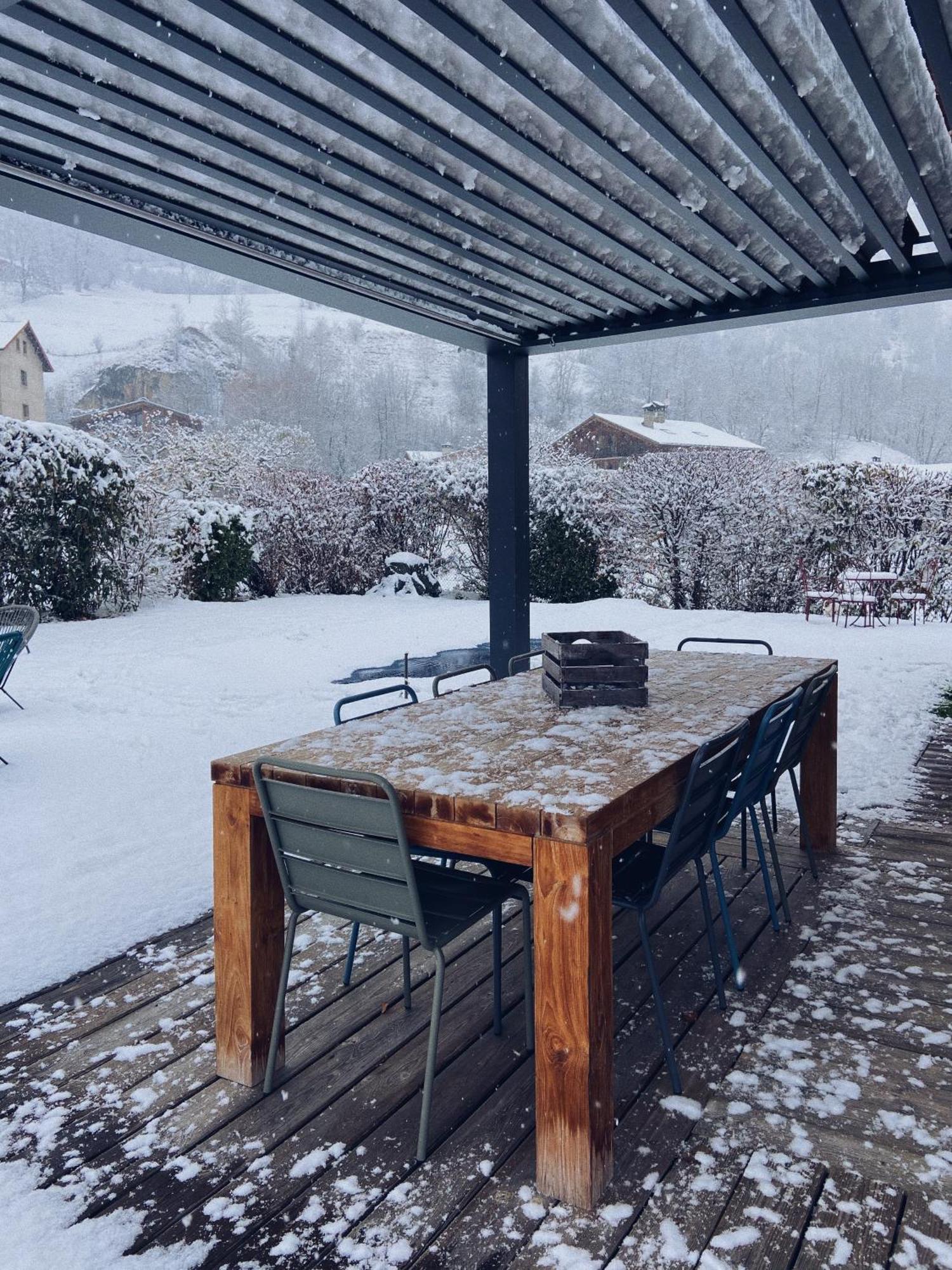 Grand Chalet A La Montagne Bourg-Saint-Maurice Eksteriør billede